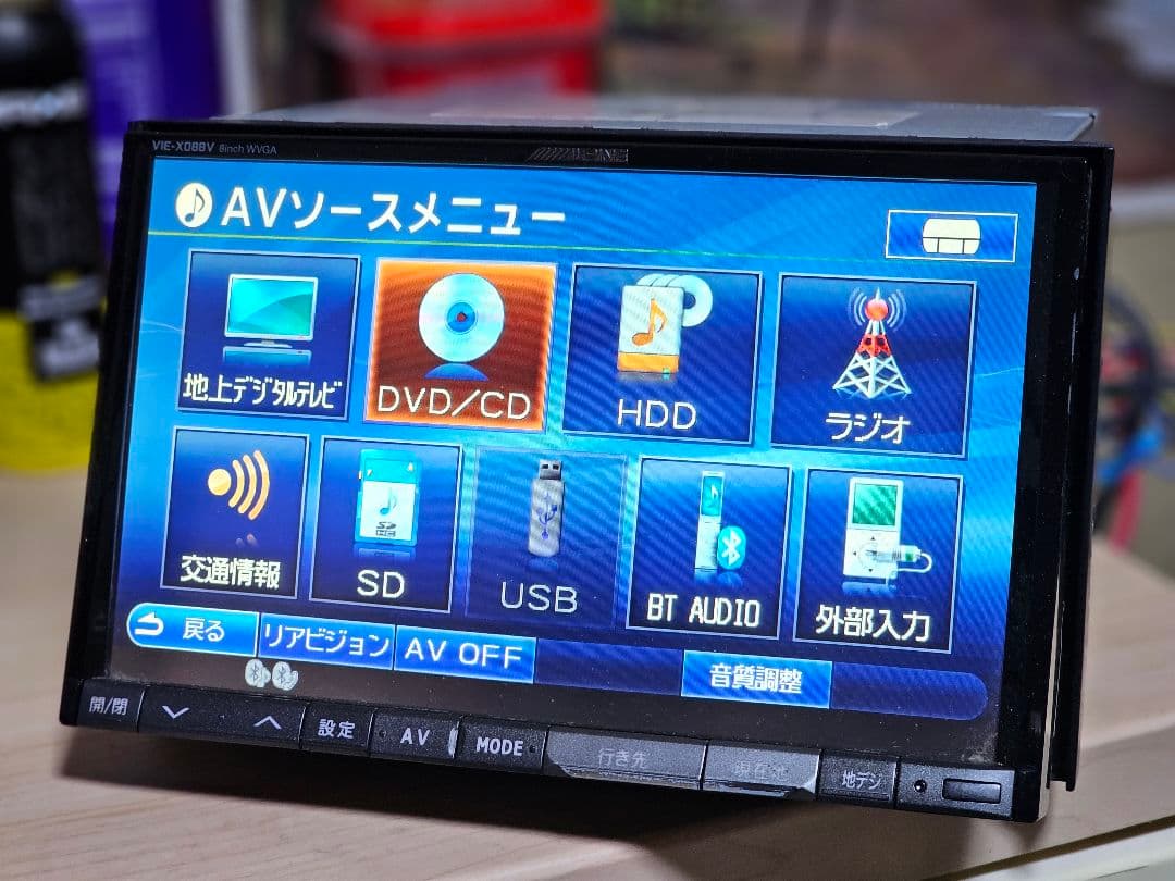 ALPINE/アルパイン VIE-XO88V 8inch WVGA カーナビ