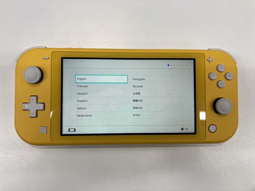 美品！Nintendo Switch Lite イエロー