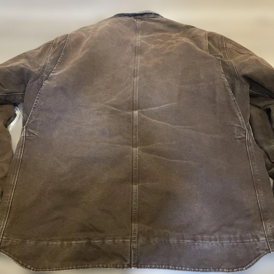 み*5様 メキシコ製Carhartt トラディショナルジャケット ダークブラウン
