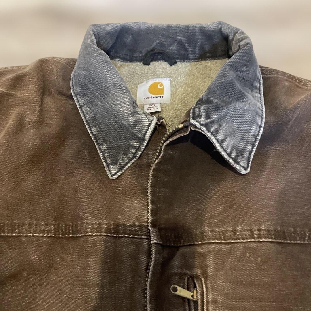 み*5様 メキシコ製Carhartt トラディショナルジャケット ダークブラウン