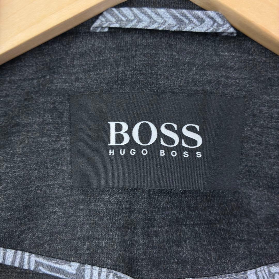 美品　近年モデル　ヒューゴボス　ジャージージャケット　ストレッチ　パイピングXL