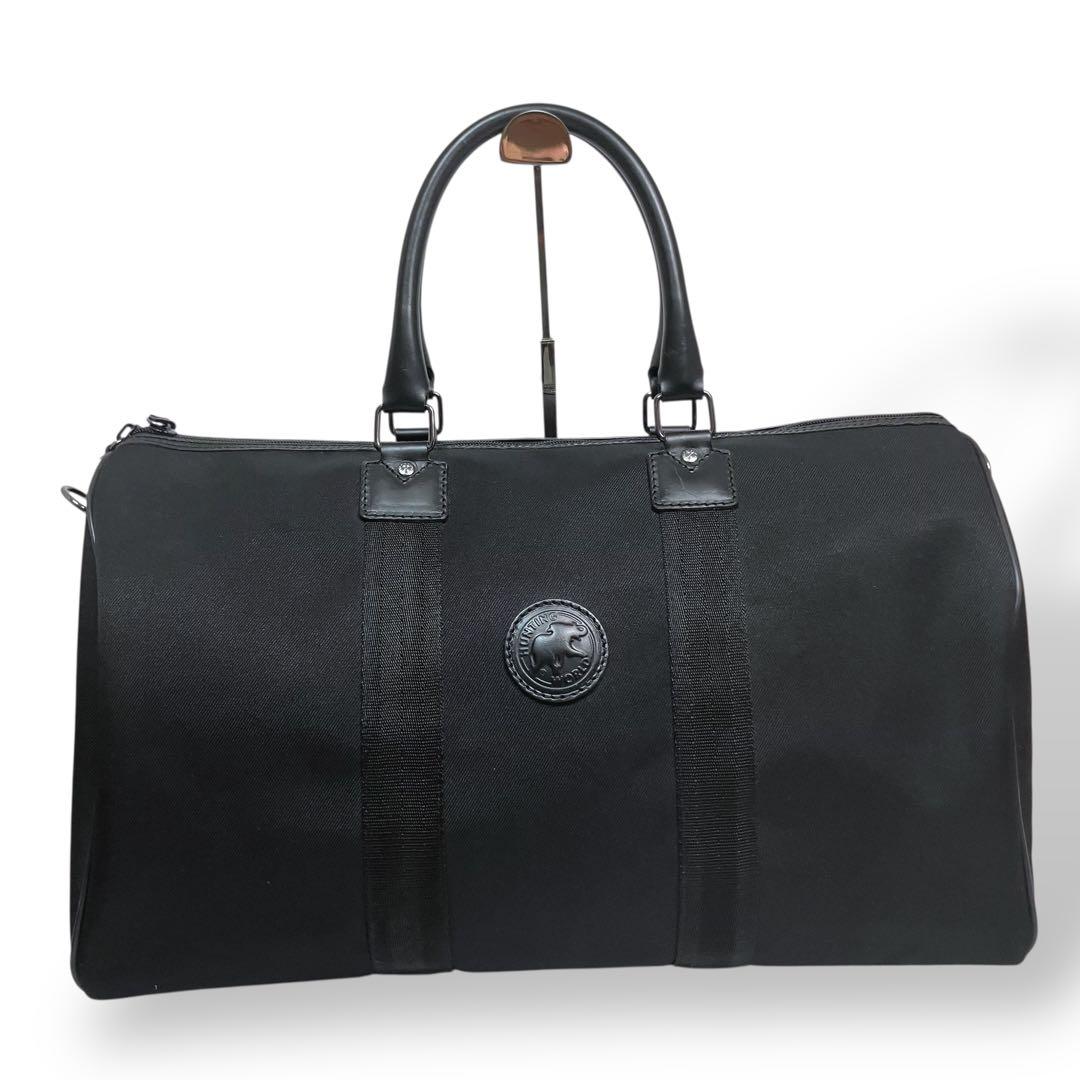 【極美品】HUNTINGWORLD ハンティングワールド　ボストンバッグ　大容量