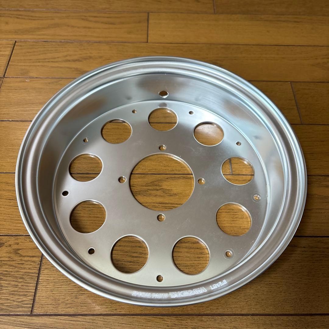 【新品・未使用】武川10インチアルミホイール ケミカルポリッシュ