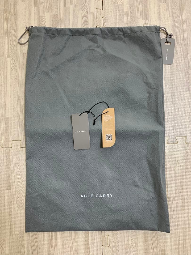 【美品】ABLECARRY Max EDC Ripstop Black タグ付