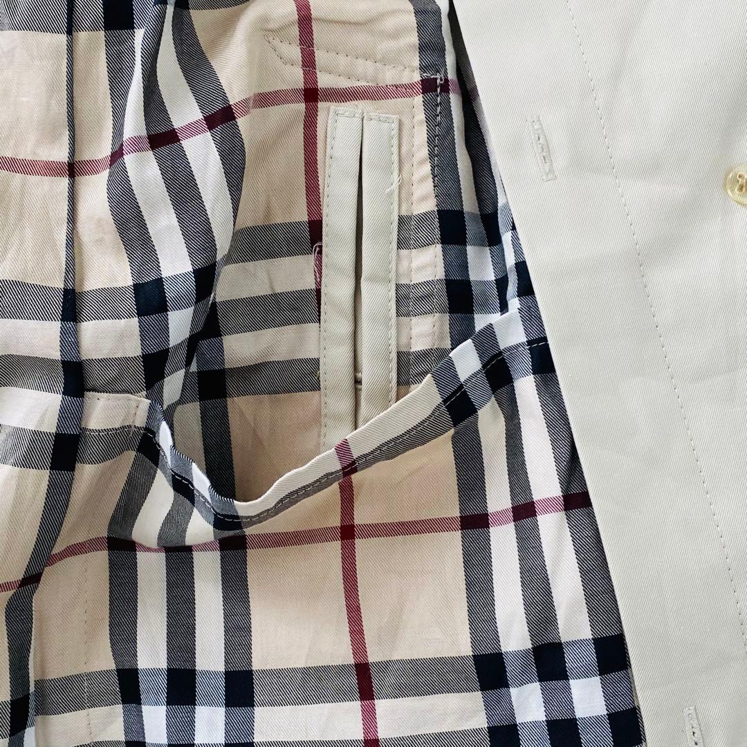 2573A バーバリー　トレンチコート裏ノバチェック38