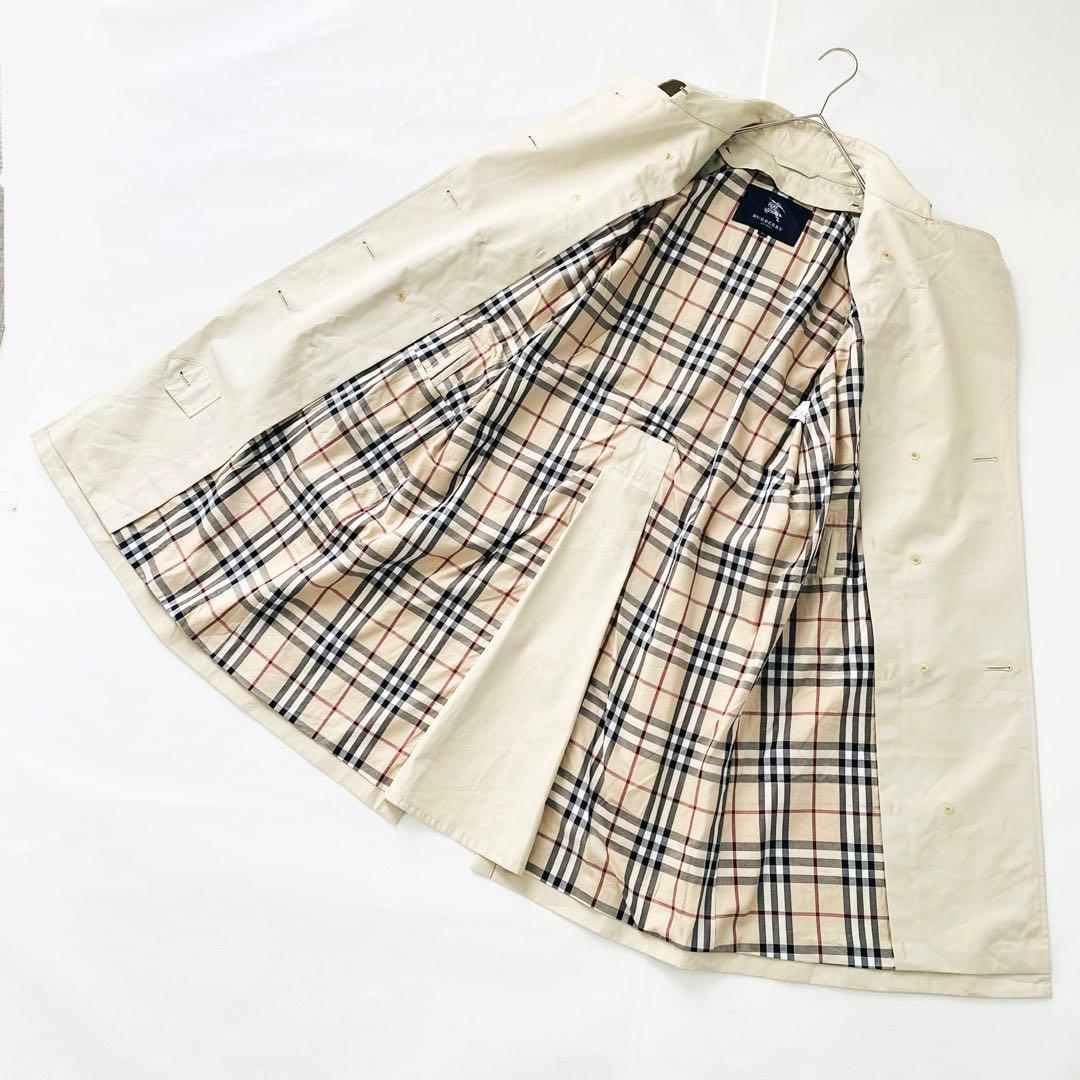 2573A バーバリー　トレンチコート裏ノバチェック38