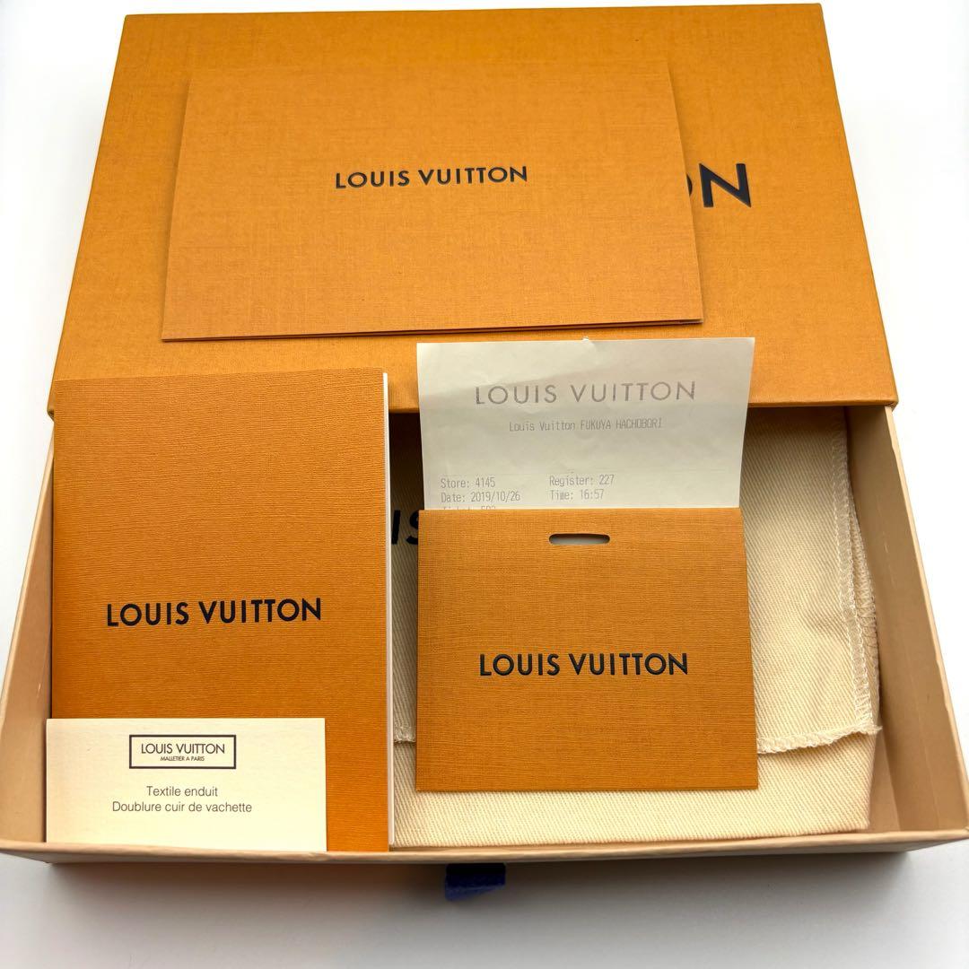 【美品】ルイヴィトン ポルテフイユ フロール コンパクト 折り財布 コクリコ