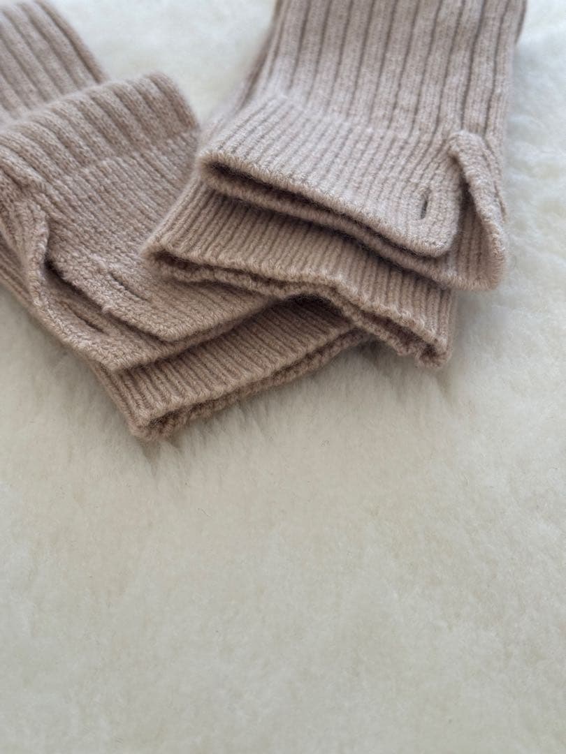 freeman--b フリーマン　カシミヤ　アームウォーマー　レッグウォーマー