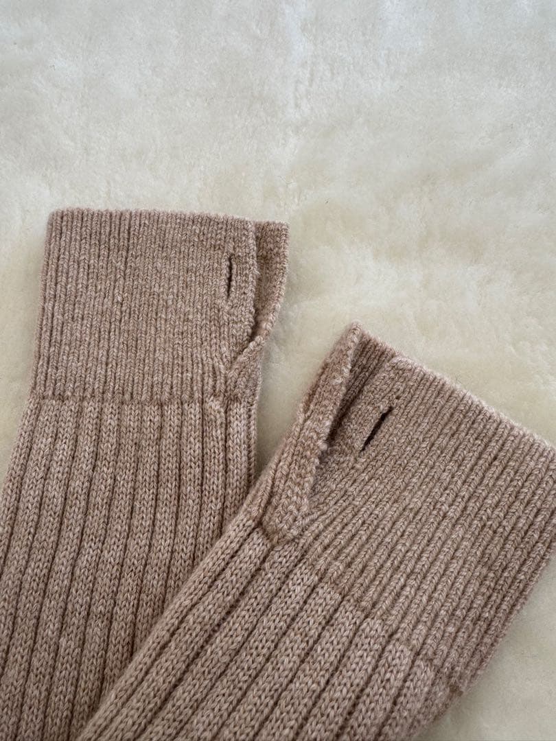 freeman--b フリーマン　カシミヤ　アームウォーマー　レッグウォーマー