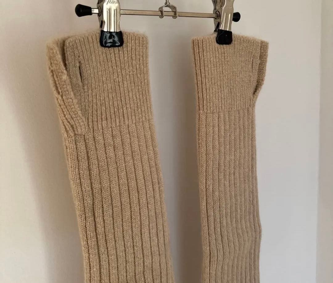 freeman--b フリーマン　カシミヤ　アームウォーマー　レッグウォーマー