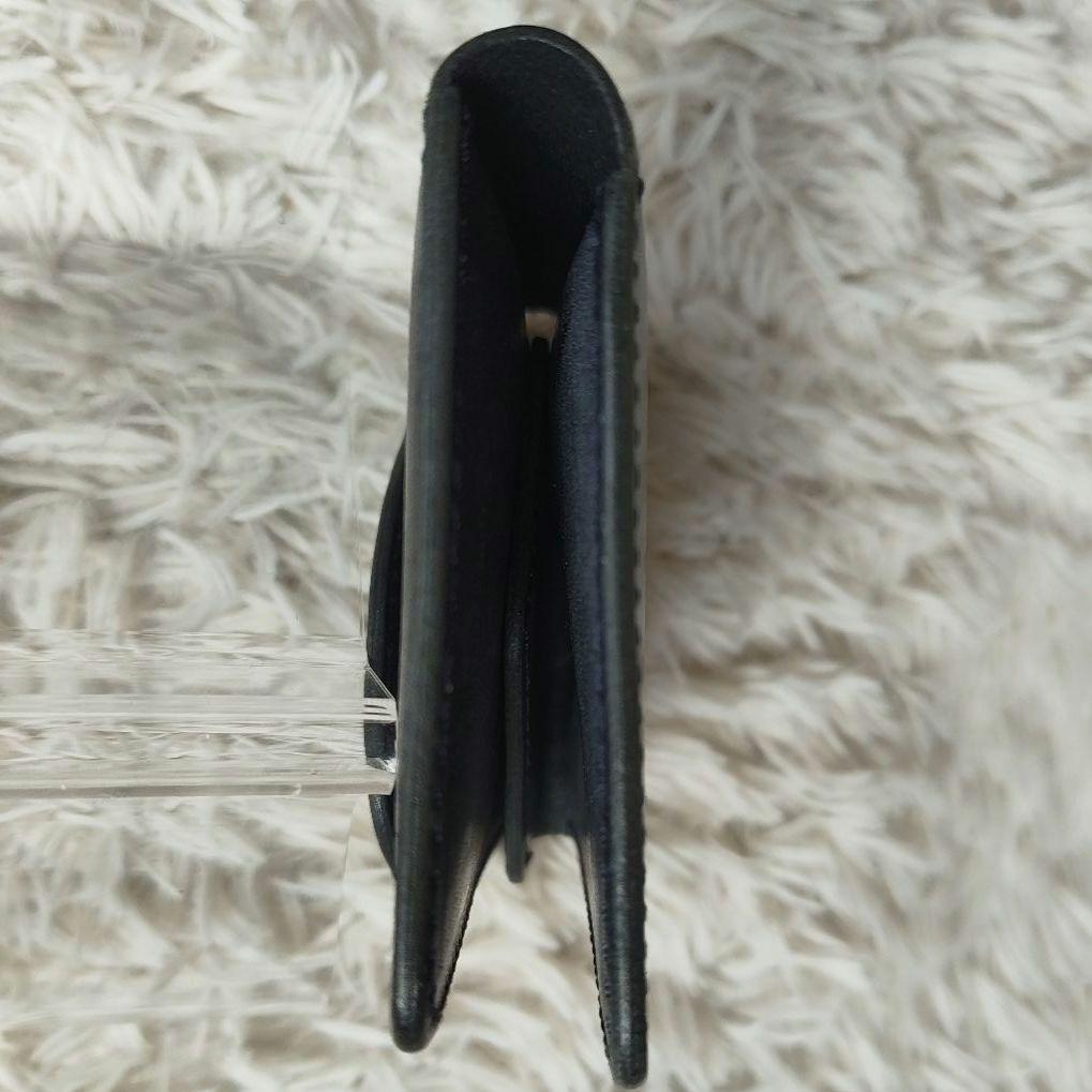 Hender Scheme/エンダ―スキーマ wallet 二つ折り ネイビー