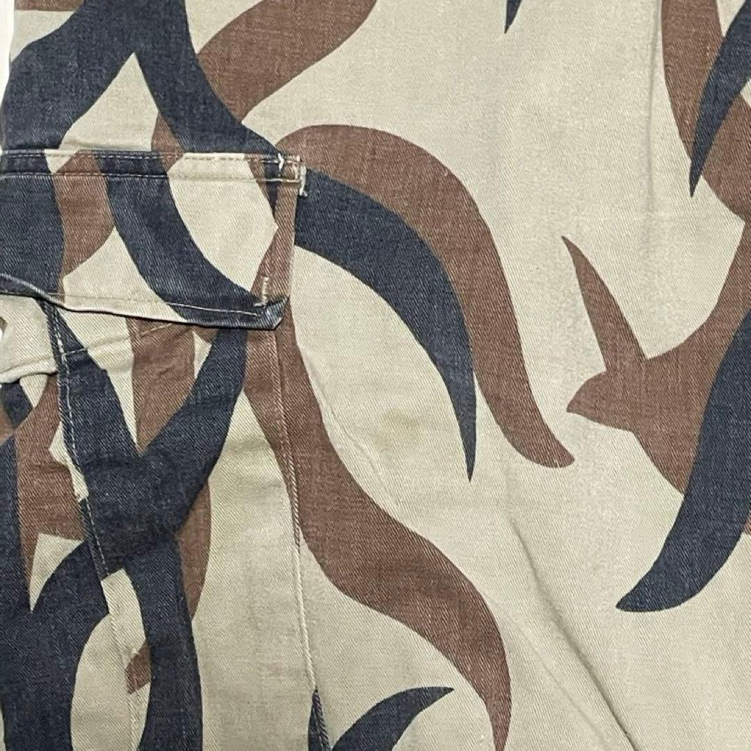 美品 80s ASAT USA製 トライバルカモ カーゴパンツ　オリジナル M