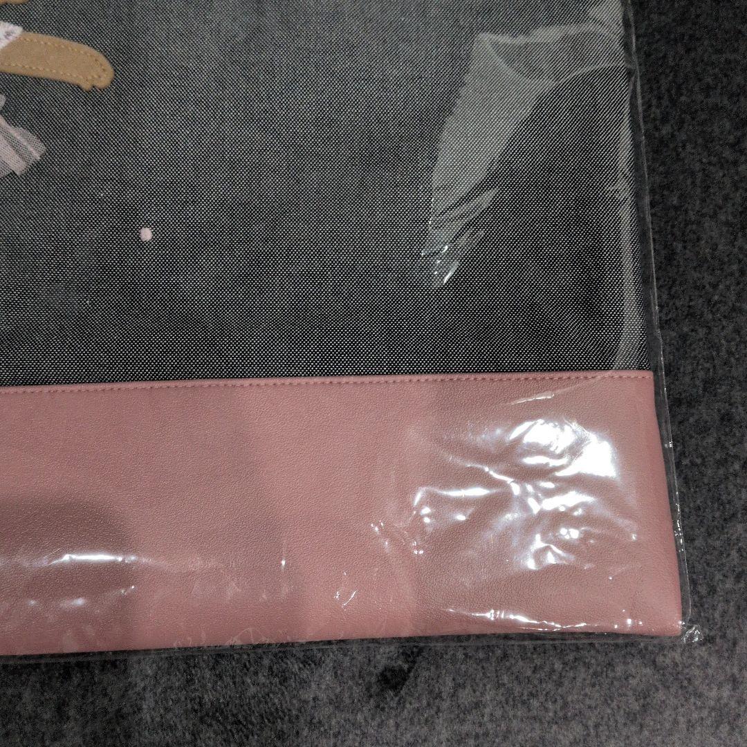 Familiar stina コラボ　デニムバッグ　トートバッグ