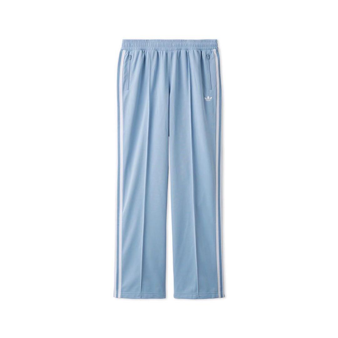 スナイデル限定アディダス爽やかブルートラックジャケット＆スリーストライプスパンツ