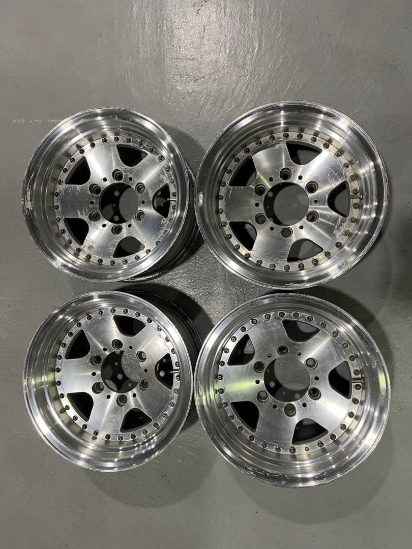 15inch 7J 6H 139.7 EMR product アルミホイール4本