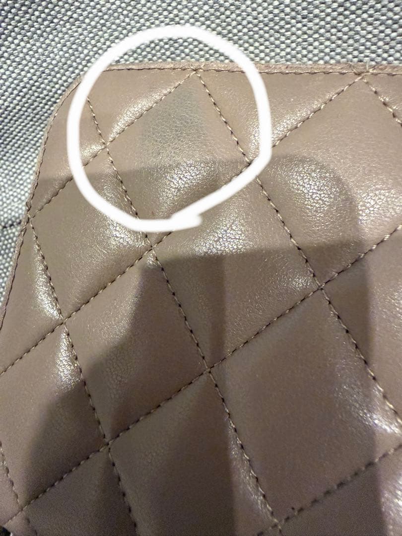 【値下げ不可】CHANEL マトラッセ ラムスキン 長財布　シャネル