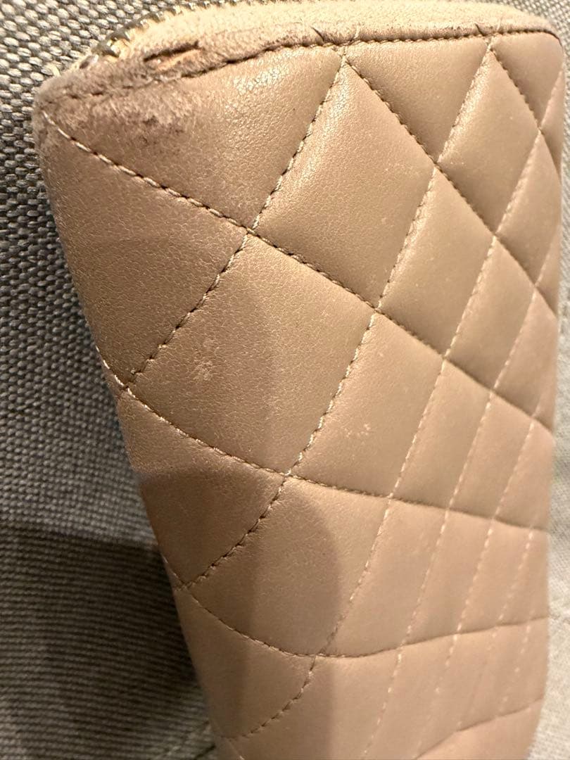 【値下げ不可】CHANEL マトラッセ ラムスキン 長財布　シャネル