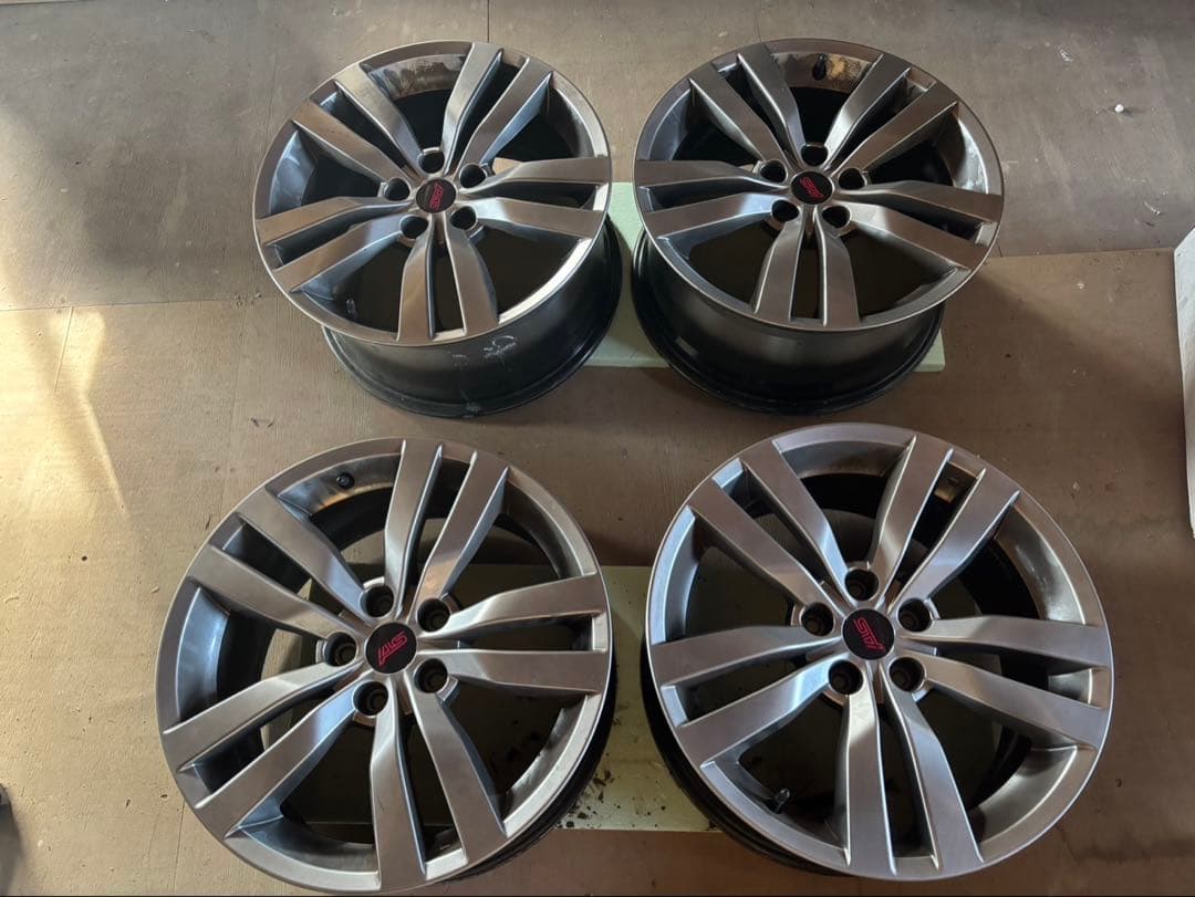 【ふりーだむ軍曹 】SUBARU WRX STI gvb 純正ホイール ②