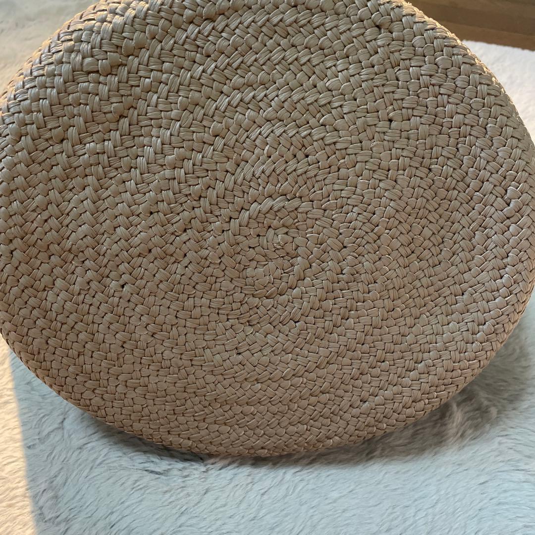 【CHINA】Aeta カウレザーバッグ　グレーベージュ　Lサイズ