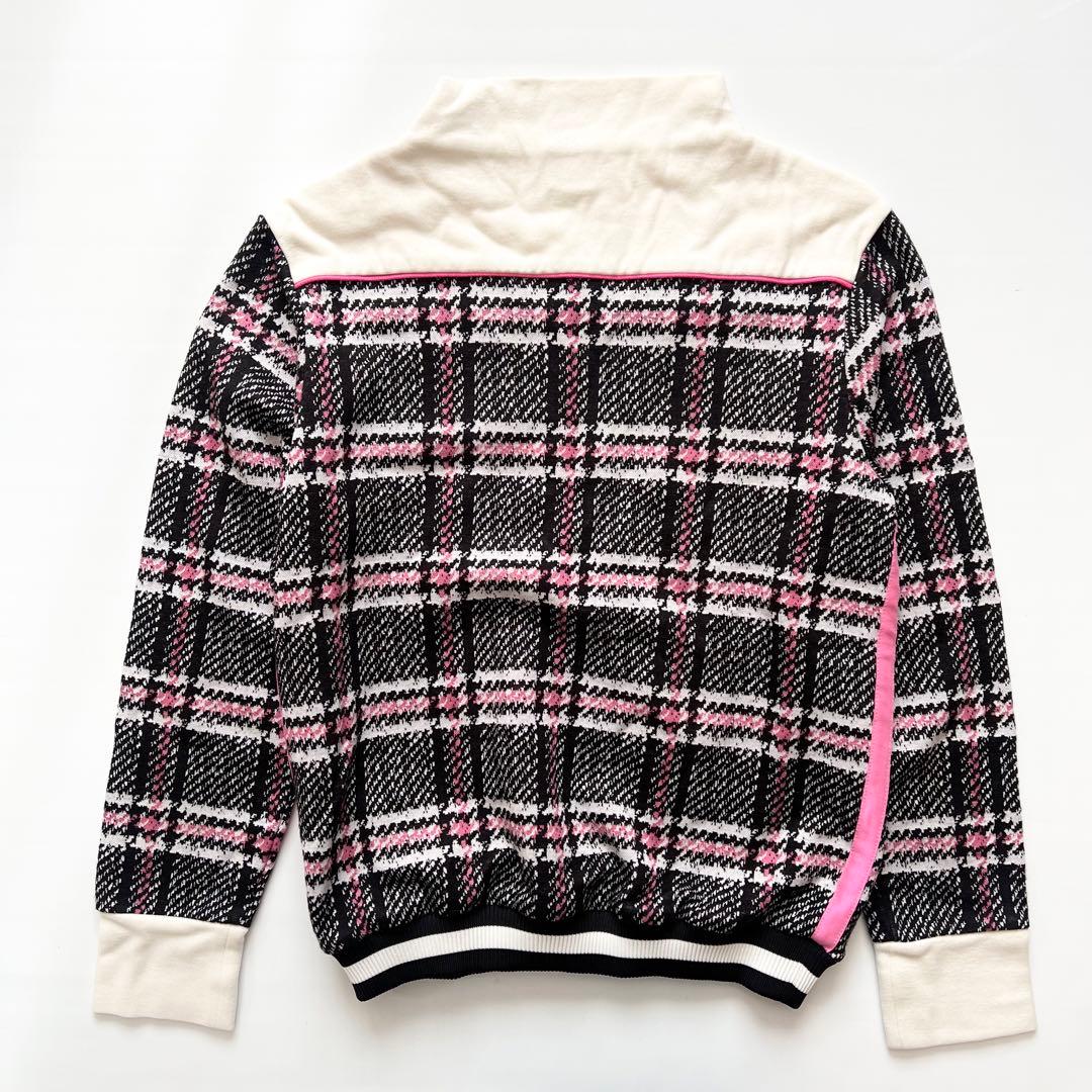 【未使用】ARCHIVIO アルチビオ　セットアップ　ニット　チェック　ゴルフ