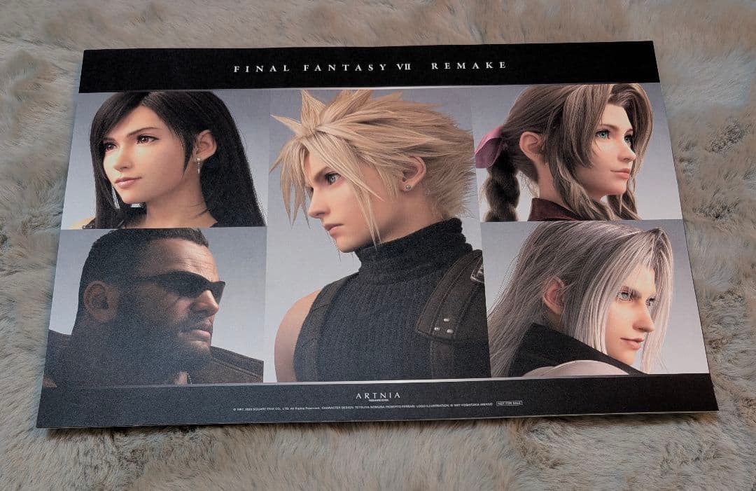 ファイナルファンタジー7 リメイク　スクエニカフェ　アルトニア　ランチョンマット