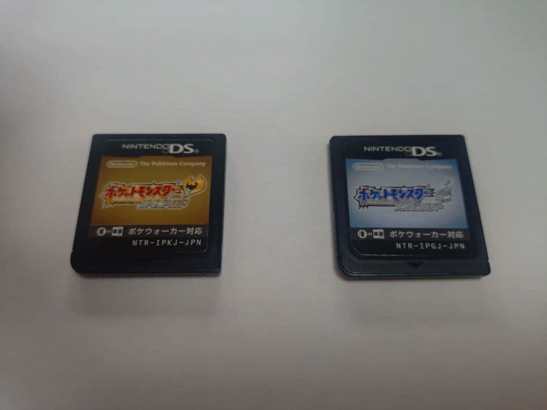 【ニンテンドーDSポケットモンスター】ハートゴールド、ソウルシルバー　箱なし