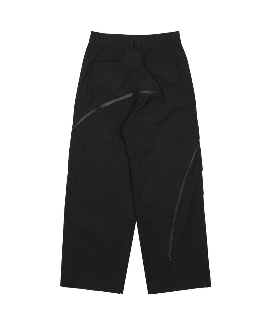 パンツ sansangear AFFINE CURVE PANTS_a [BLACK]