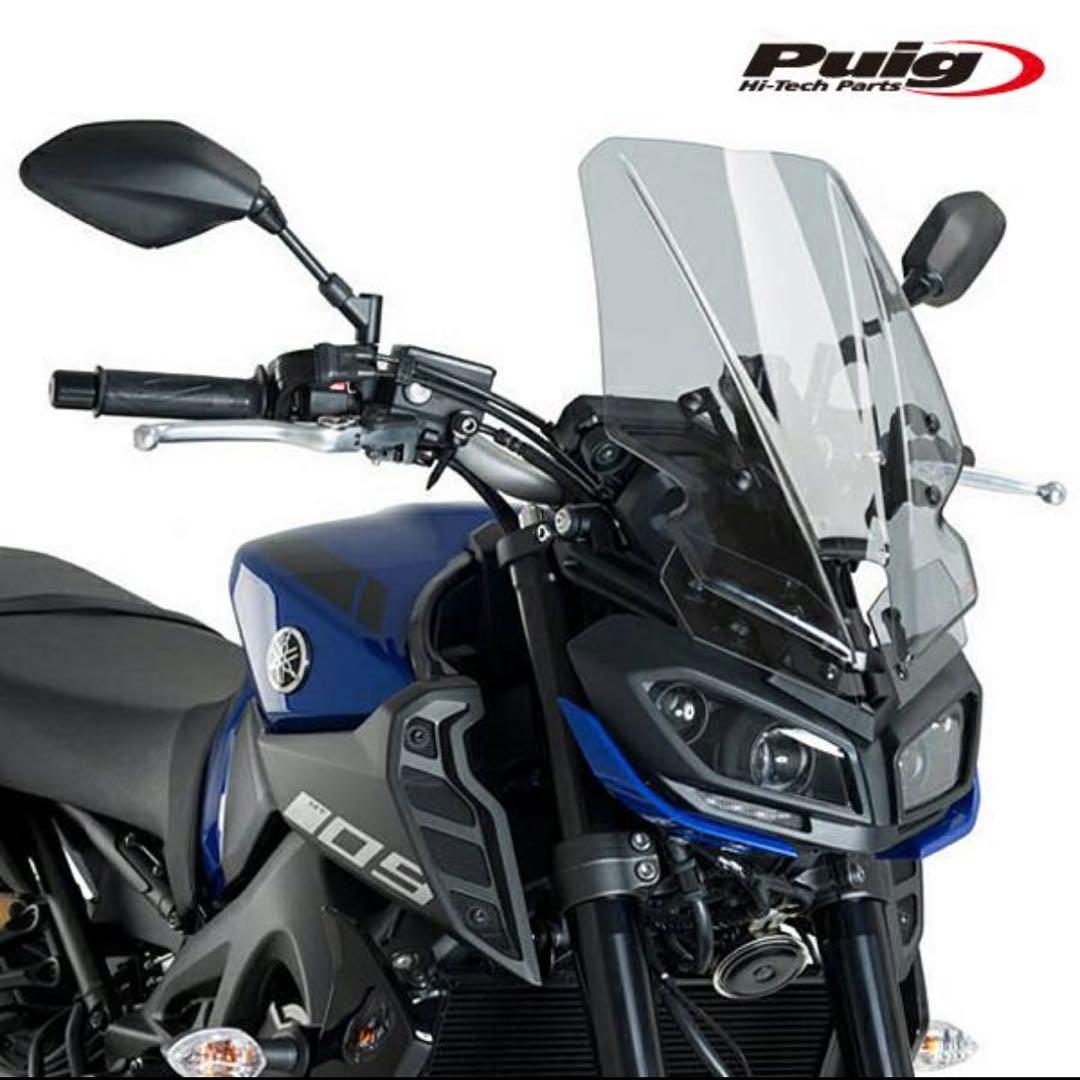 送料無料！Puig 9955N MT-09 プーチ スクリーン可動調整システム