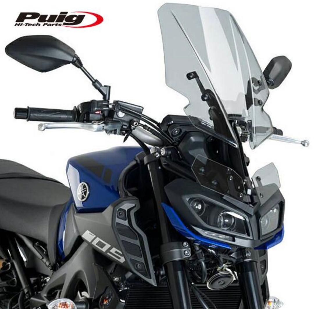 送料無料！Puig 9955N MT-09 プーチ スクリーン可動調整システム