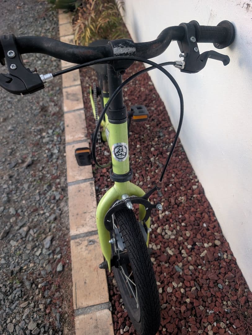 STRIDER 14x　ライムイエロー　※チェーン新品