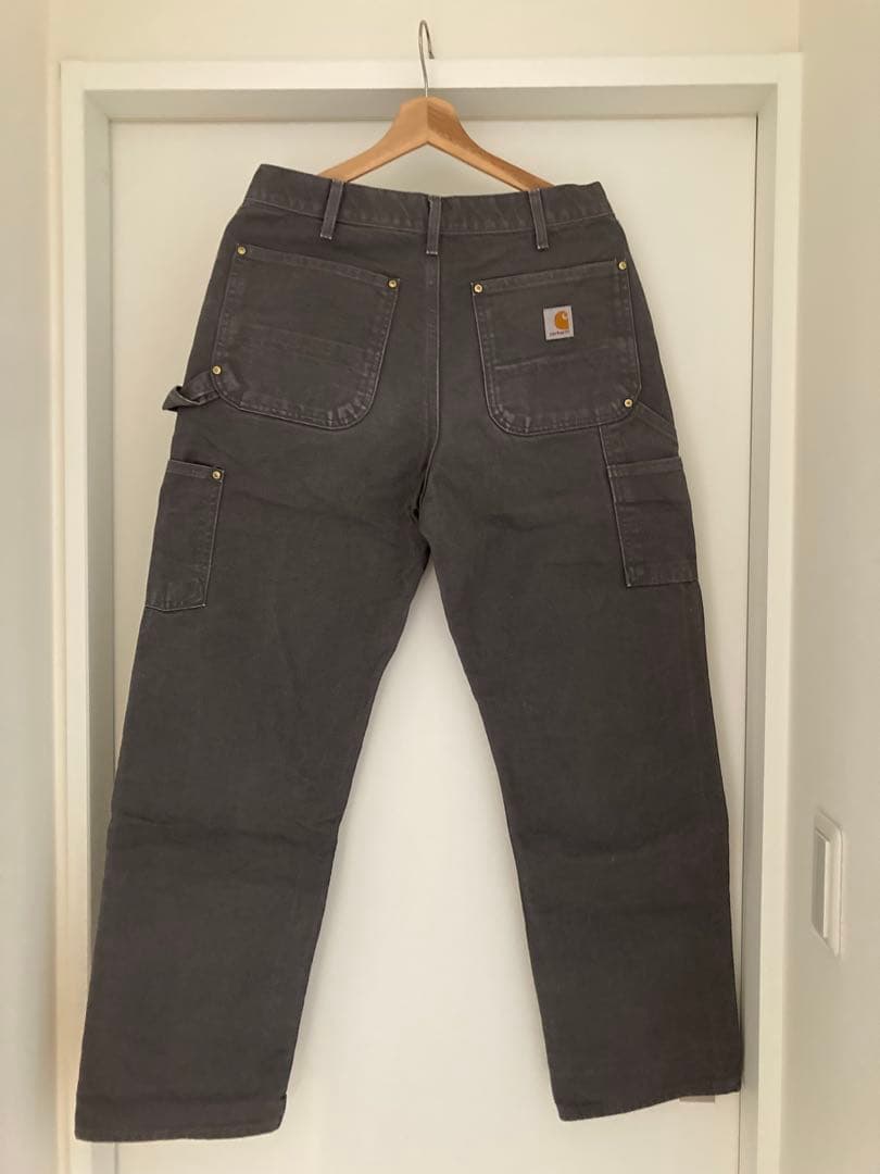 Carhartt ダブルニー USAペインターパンツB01GVL グレー