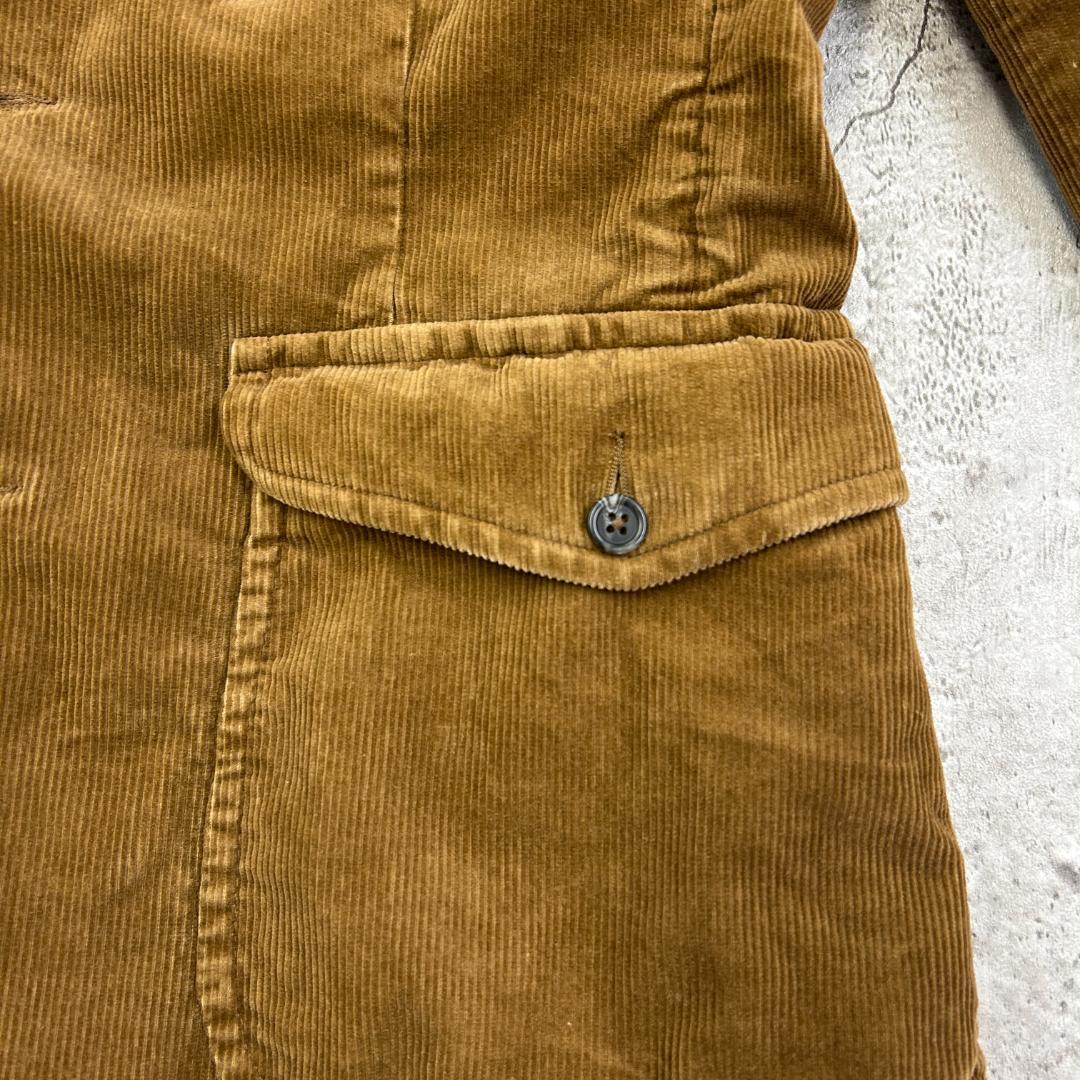 ホ*4様 ラルフローレン　エルボーパッチ　コーデュロイジャケット　古着　ライトブ