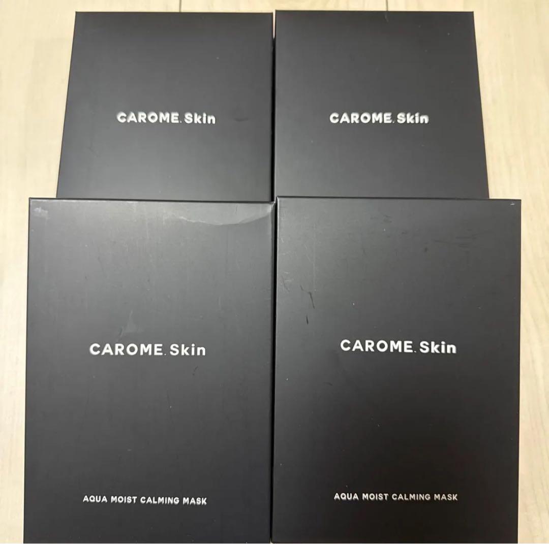 CAROME. Skin アクアモイストカーミングマスク 4箱セット