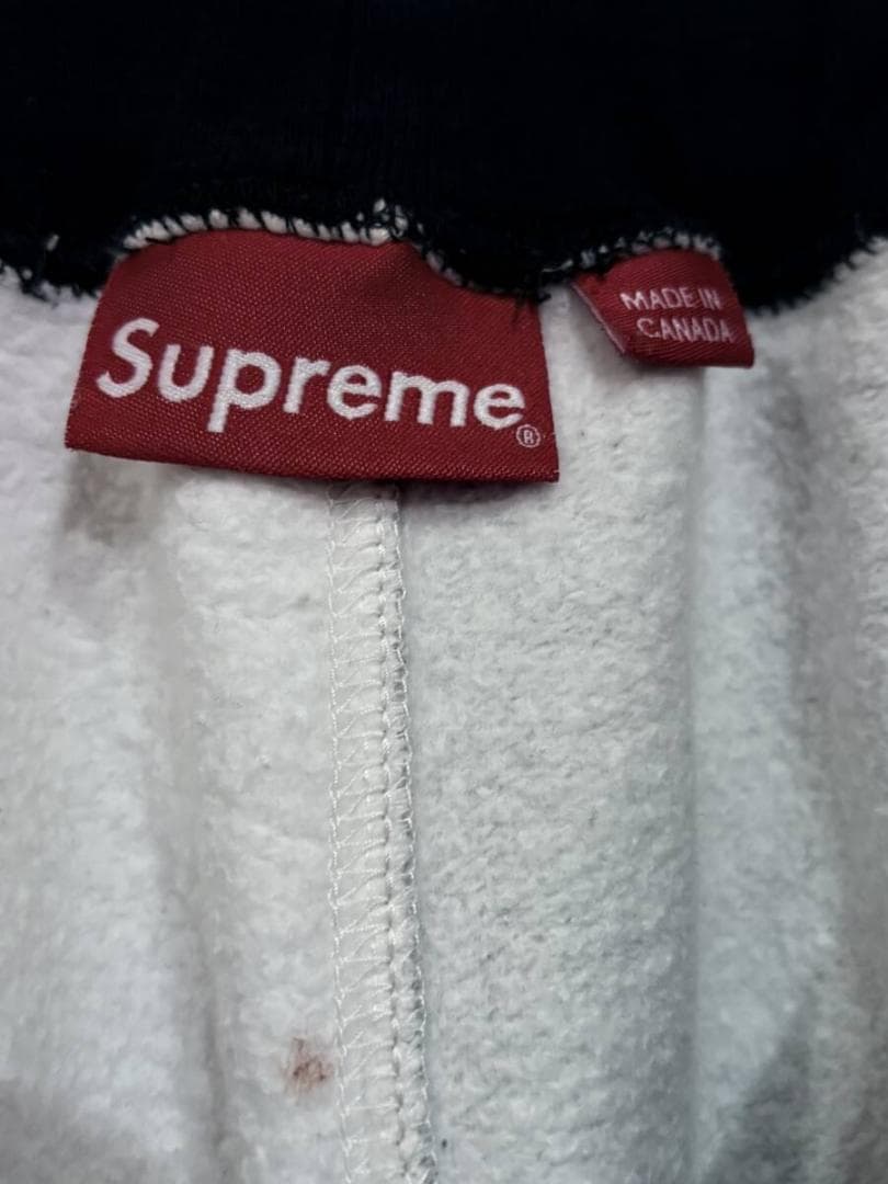 シュプリーム エスロゴカラーブロックド ショート ハーフスウェット パンツ