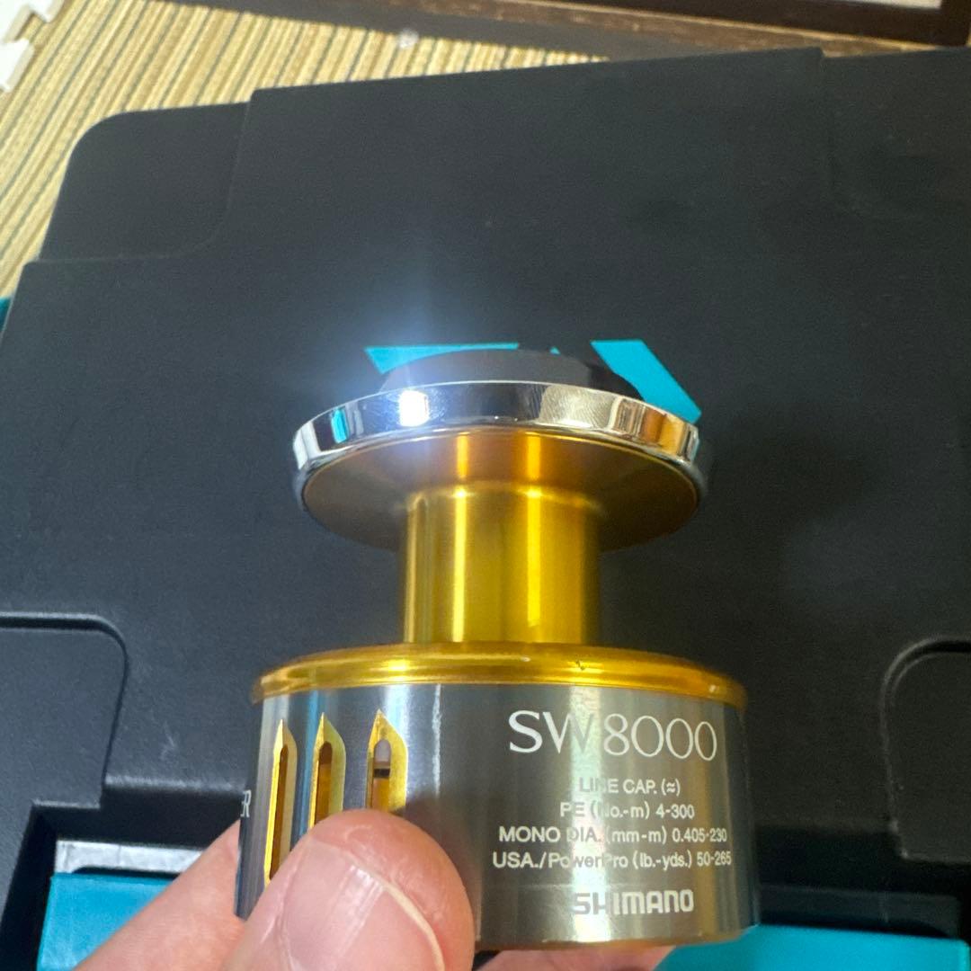 15 ツインパワー　シマノ　SW8000 スピニングリール　スプール
