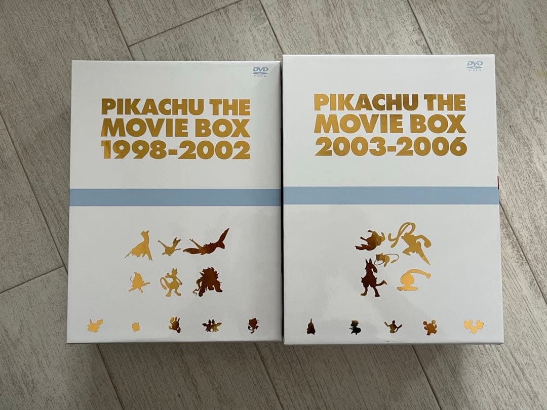 劇場版 ポケモン ピカチュウ ザ・ムービーボックス 1998-2006 DVD