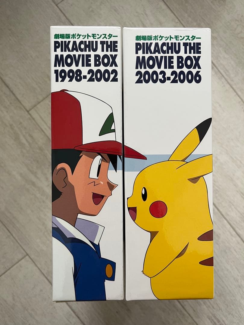 劇場版 ポケモン ピカチュウ ザ・ムービーボックス 1998-2006 DVD