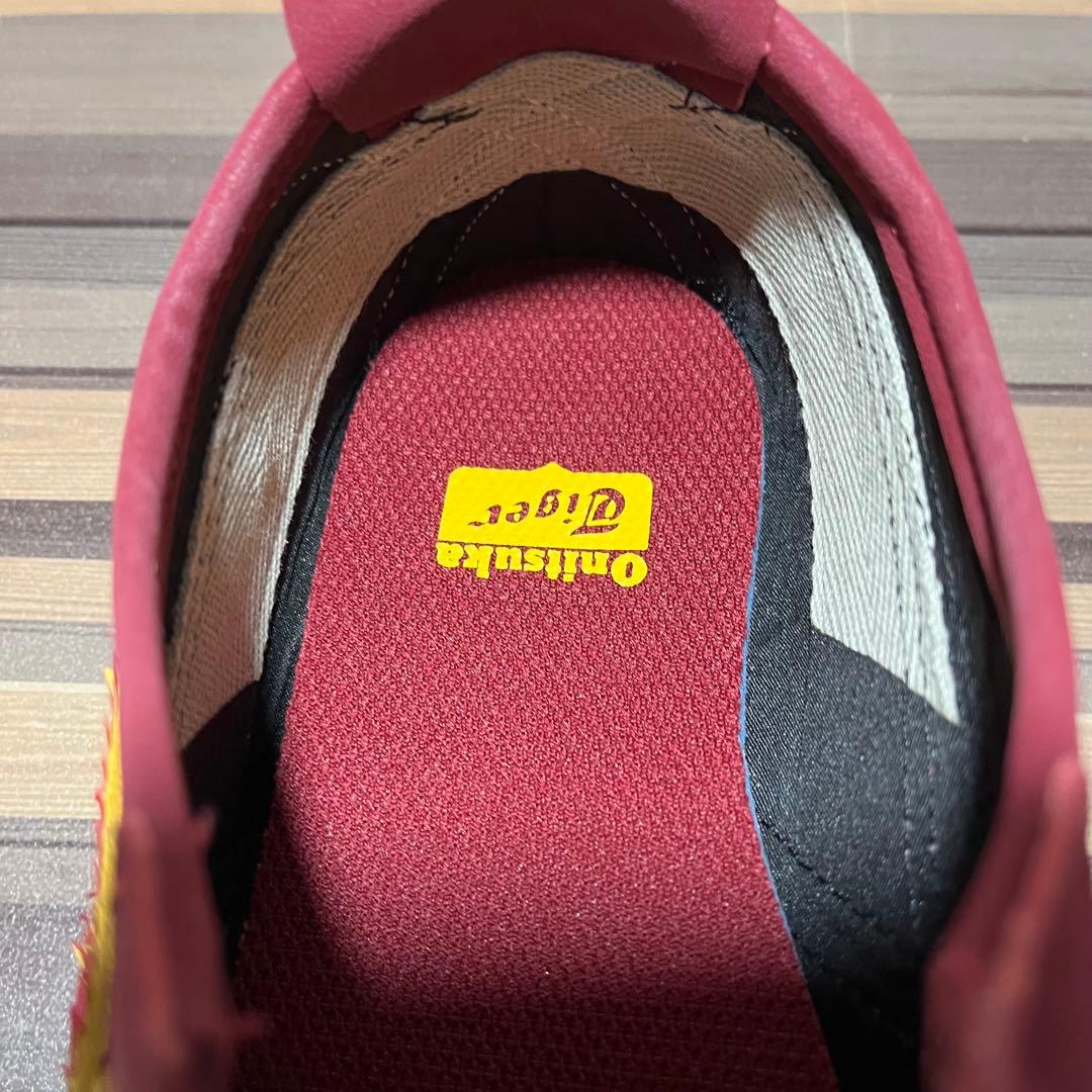 オニツカタイガー メキシコ66 レッド イエロー 24.5cm