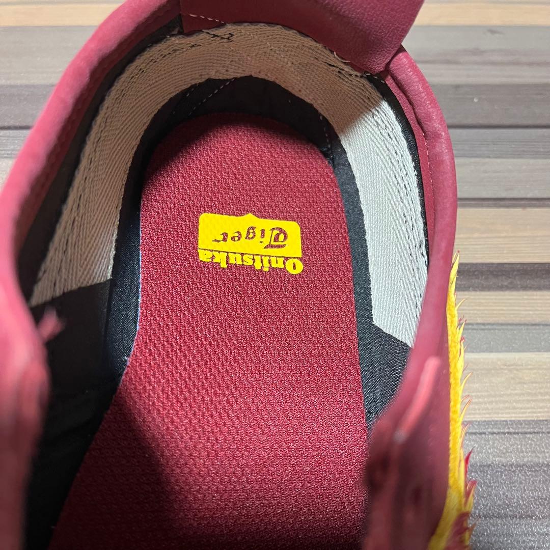 オニツカタイガー メキシコ66 レッド イエロー 24.5cm