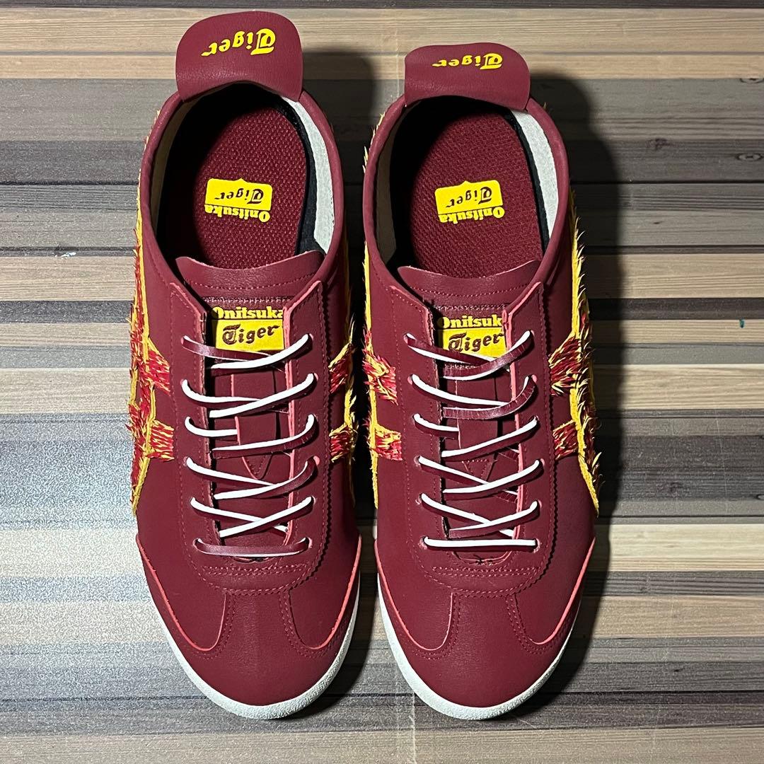 オニツカタイガー メキシコ66 レッド イエロー 24.5cm