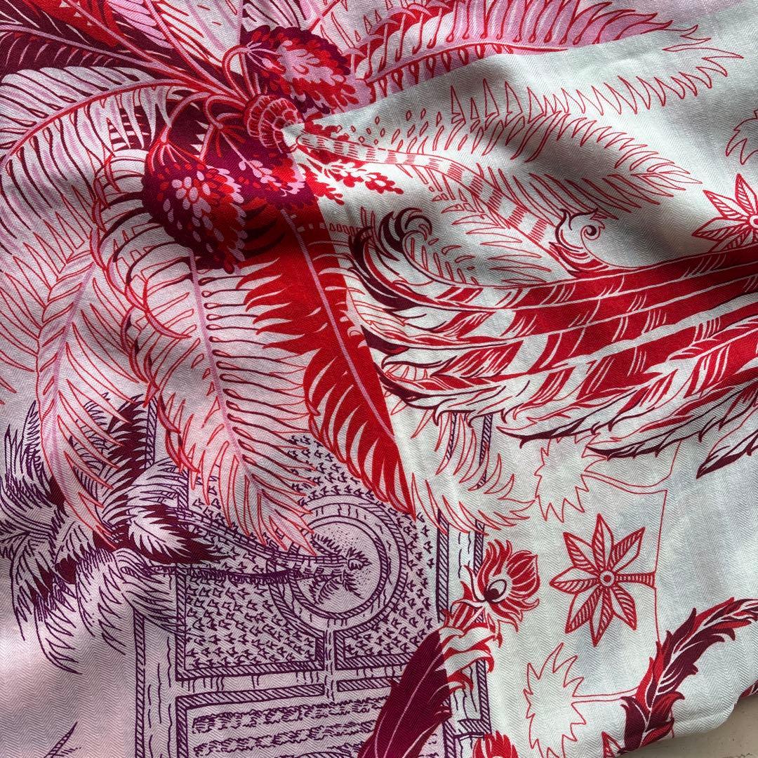 エルメス　カレ140 カシシル　カレジェアン　不死鳥の神話　名作希少柄