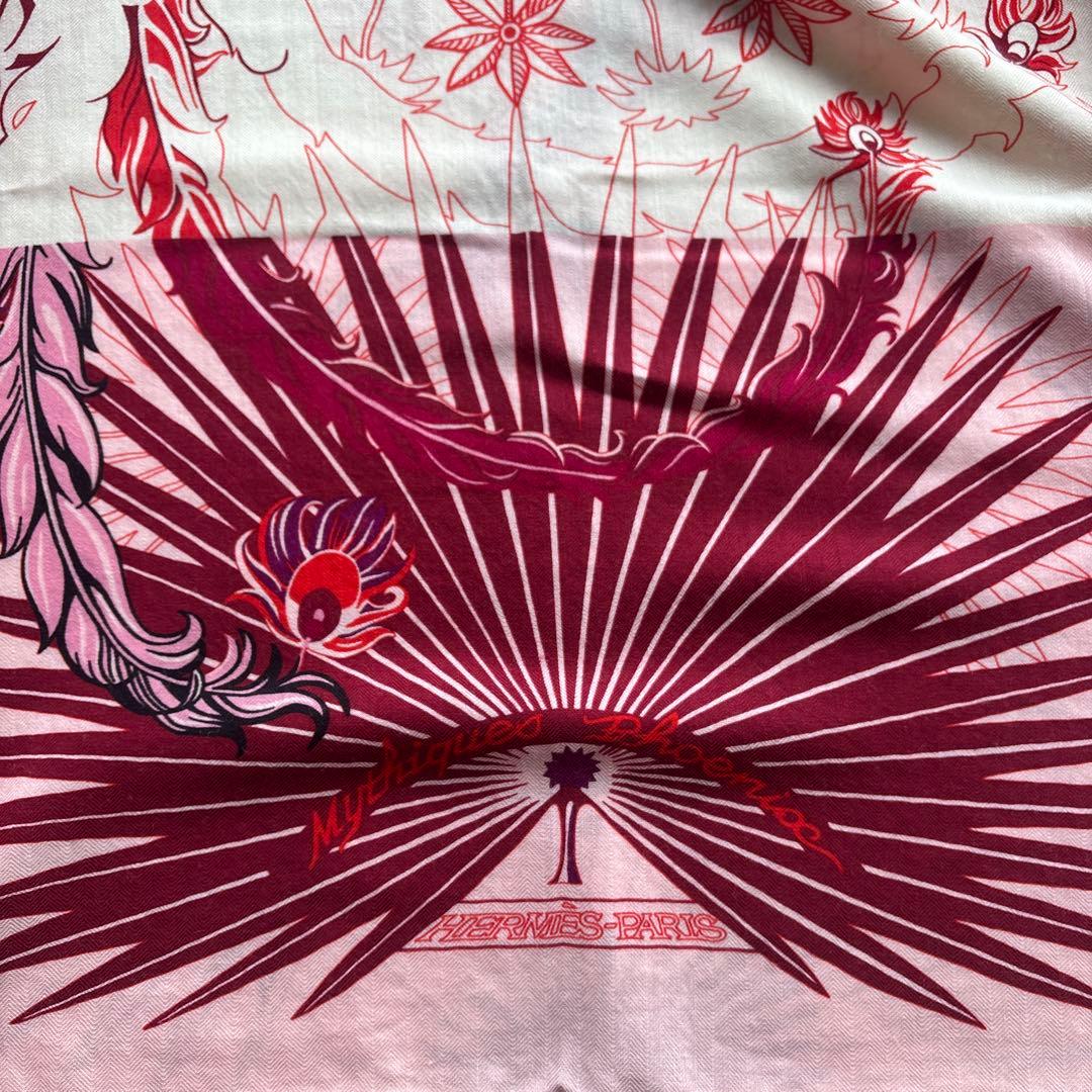 エルメス　カレ140 カシシル　カレジェアン　不死鳥の神話　名作希少柄