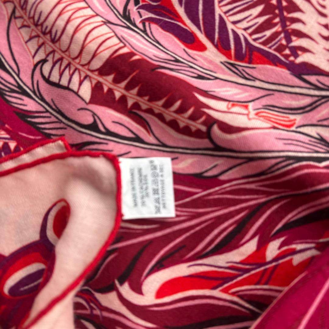 エルメス　カレ140 カシシル　カレジェアン　不死鳥の神話　名作希少柄