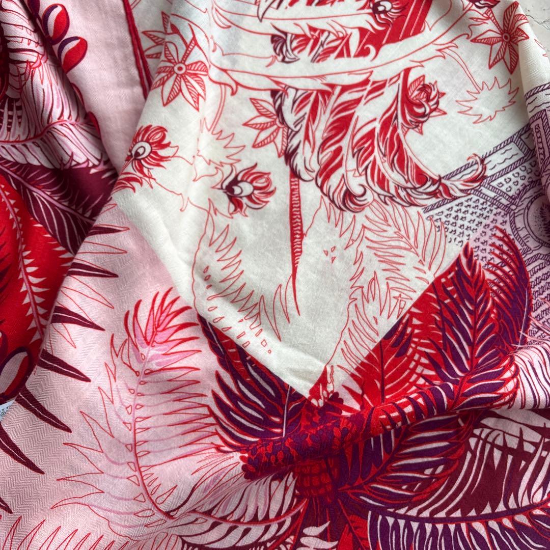 エルメス　カレ140 カシシル　カレジェアン　不死鳥の神話　名作希少柄