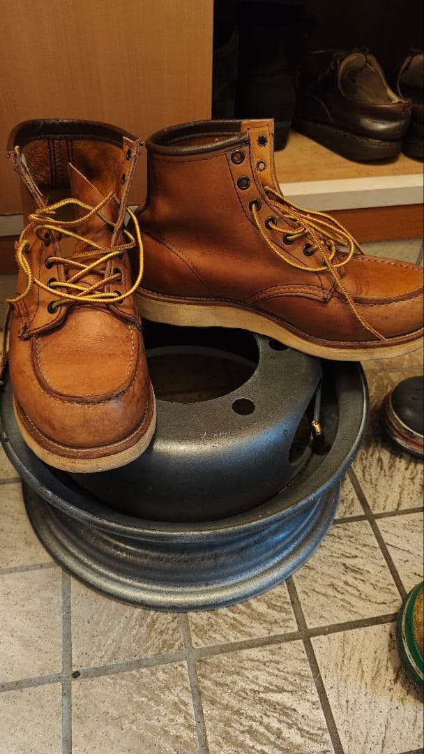 RED WING ブーツ　25cm　モックトゥ　レッドウィング　7