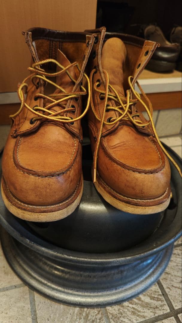 RED WING ブーツ　25cm　モックトゥ　レッドウィング　7