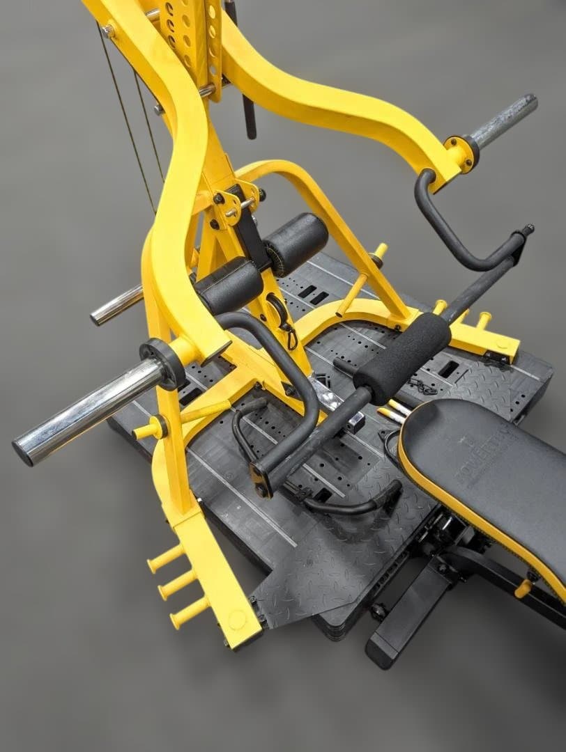 POWERTEC　レバレッジ WB-LS20　ベンチ＆フライ＆レッグ付