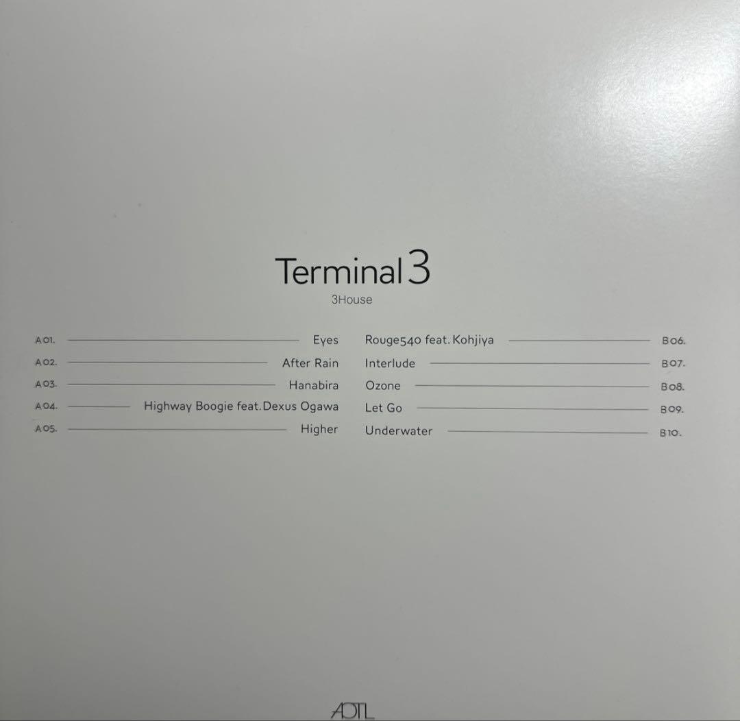 3-house Terminal 3 レコード
