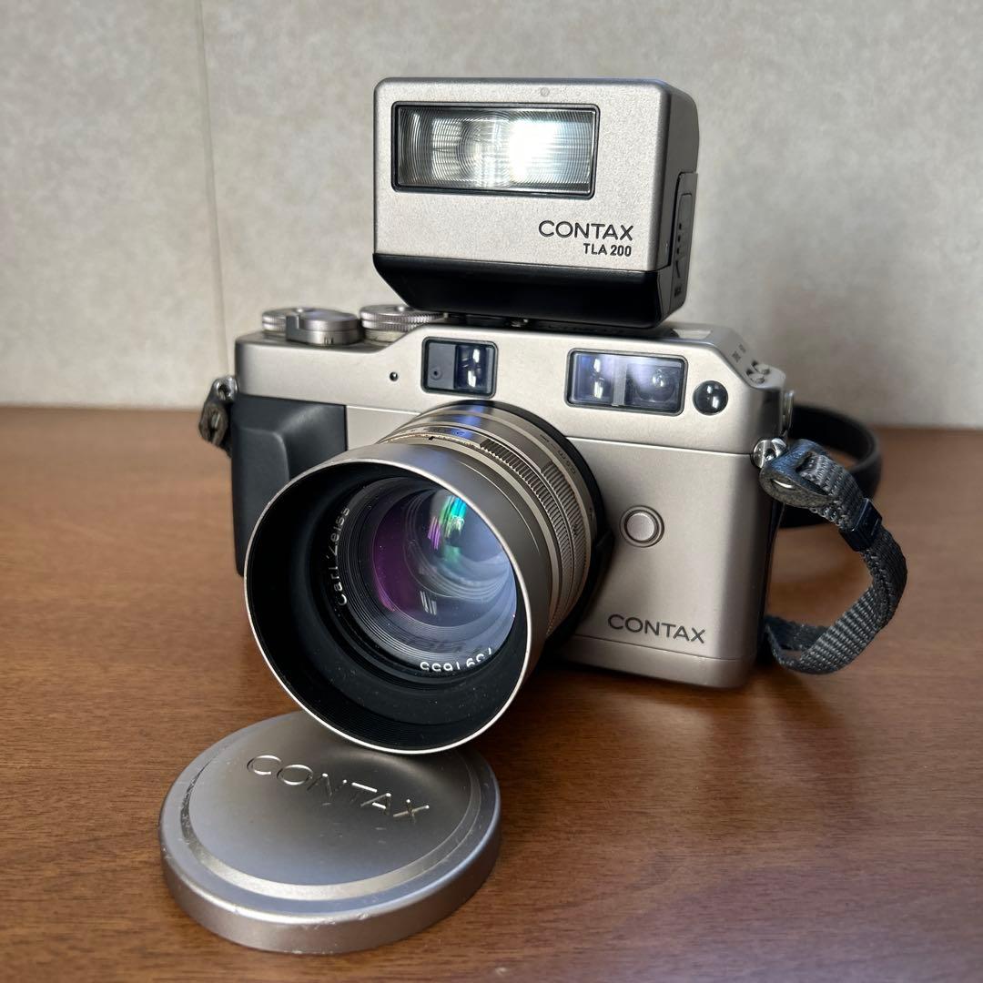 CONTAX G1 Planar 2 45 フード付き