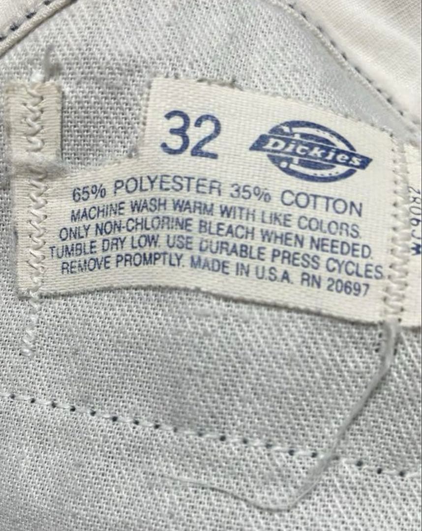 Dickies874 チノパン USA製 ネイビー W36 80s